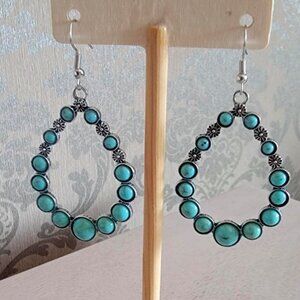 Navajo Inspired Dangle Earrings